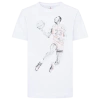 Jordan Little Boys Air Dots Short-sleeve Graphic T-shirt In White