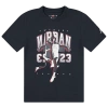 Jordan Boys   Legend Of Flight Shirt Sleeve T-shirt In Blue