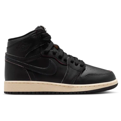 Jordan Kids' Boys  Retro 1 High Og In Black