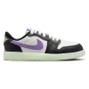 Jordan Boys   Retro 1 Low Og Uni2 In Black/purple/volt