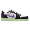 Jordan Boys   Retro 1 Low Og Uni2 In Black/purple/volt