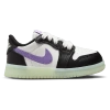 Jordan Boys   Retro 1 Low Og Uni2 In Black/volt/purple