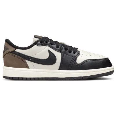 Jordan Kids' Boys  Retro 1 Low Og In White/black/palomino