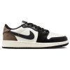 Jordan Boys  Retro 1 Low Og In White/black/palomino