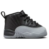 Jordan Boys  Retro 12 In Black/white/grey