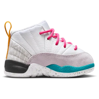 Jordan Kids' Boys  Retro 12 In Vapor Green/white/photon Dust