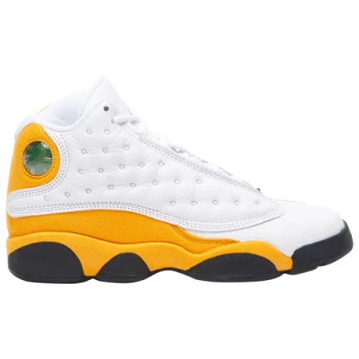 Jordan Kids' Boys  Retro 13 In White/del Sol/university Red