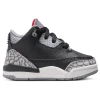 Jordan Boys   Retro 3 In Black/fire