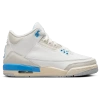 Jordan Boys   Retro 3 In Summit White/hydrogen Blue