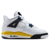 Jordan Boys Retro 4 In Blue/white/yellow