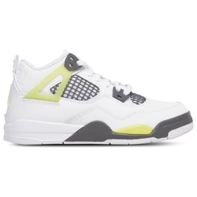 Jordan Kids' Boys  Retro 4 Uni In White