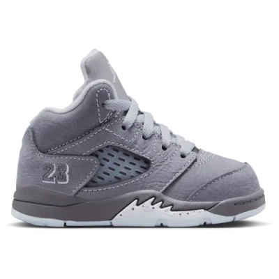 Jordan Kids' Boys  Retro 5 In Gray
