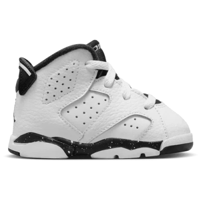 Jordan Kids' Boys  Retro 6 In White/black