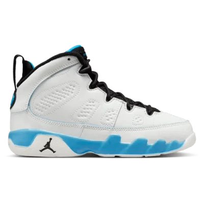 Jordan Kids' Boys  Retro 9 In Summit White/black/dk Powder Blue