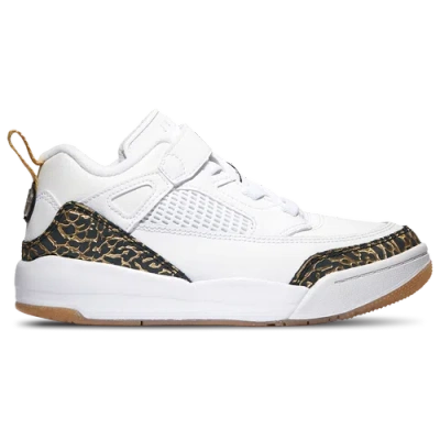 Jordan Kids' Boys  Spizike Low Gl In Black/gold/white