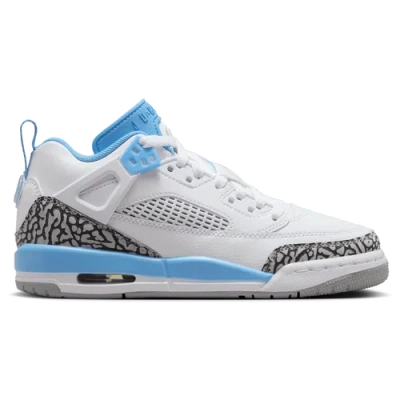 Jordan Kids' Boys  Spizike Low In White/carolina