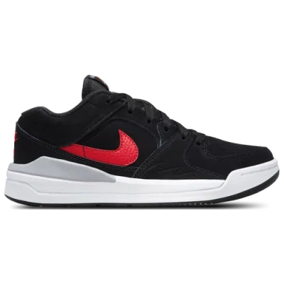 Jordan Kids' Boys  Stadium 90 In Cement Grey/fire Red/black