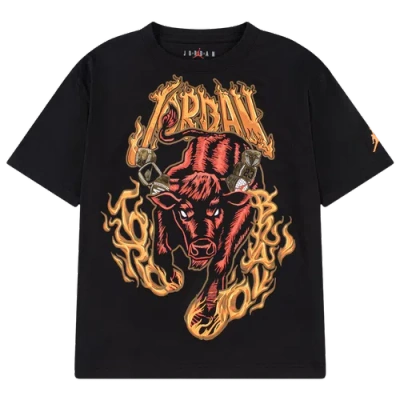 Jordan Kids' Boys  Toro Bravo Ring Rtr Short Sleeve T-shirt In Black
