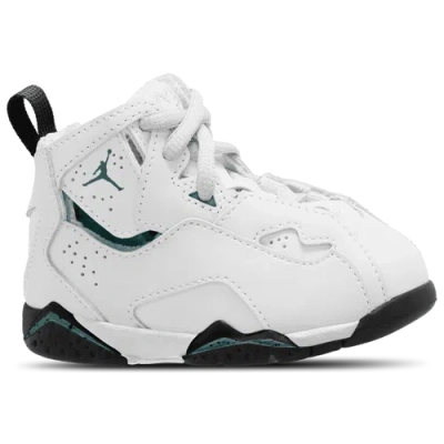 Jordan Kids' Boys  True Flight In White/green