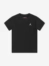 Jordan Boys Jumpman Air Embroidered T-shirt In Black