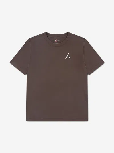 Jordan Babies'  Boys Jumpman Air Embroidered T-shirt In Brown