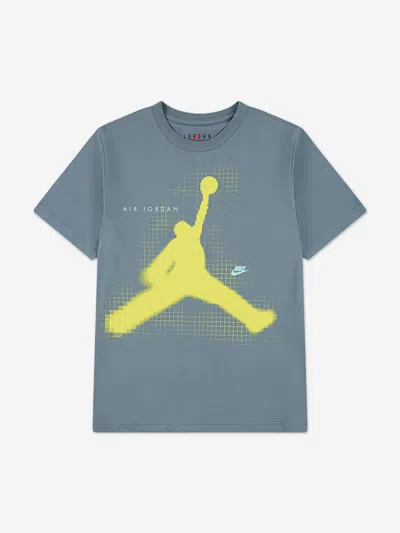 Jordan Babies'  Boys Jumpman Grid Blur T-shirt In Gray