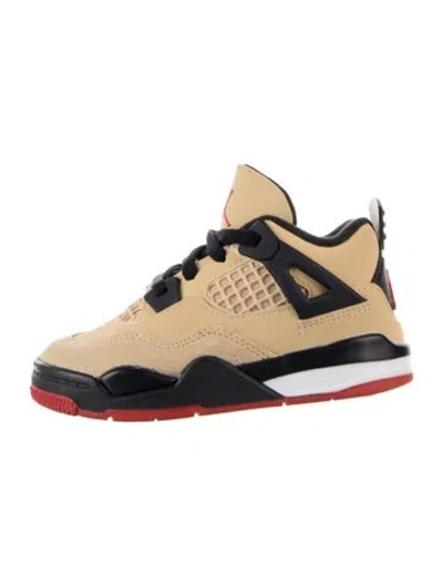 Pre-owned Jordan Kids' Boys' Leather High Top Sneakers In Neutrals