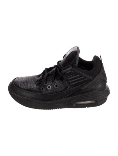 Pre-owned Jordan Kids'  Boys Max Aura 5 Basketball Shoes In Black