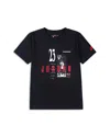 Jordan Big Boys Brand Crew Short Sleeve Tee In Black