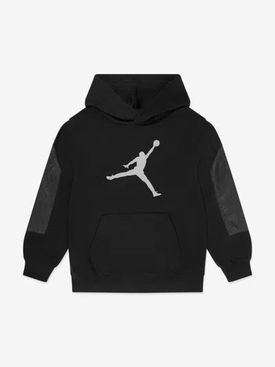 Jordan Kids'  Boys Mj Brk Hike Mike Hoodie In Black