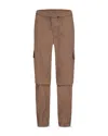 Jordan Big Kids' Double Cargo Pants In Brown