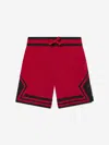 Jordan Boys Mj Dr-fit Sport Diamond Shorts In Red