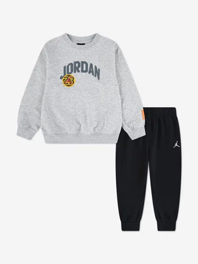 Jordan Babies'  Boys Mj Dynasty Tracksuit In Gray