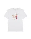 Jordan Boys' Mj Flt Goat Short Sleeved Crewneck Tee - Big Kid In White