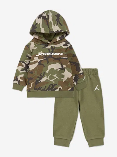 Jordan Babies'  Boys Mj Mvp Camo Tracksuit In Green