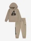 Jordan Logo-print Tracksuit In Brown