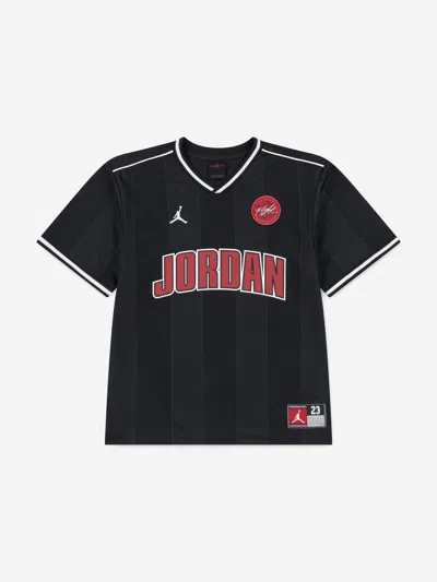 Jordan Babies'  Boys Mj Sports Jersey T-shirt In Black