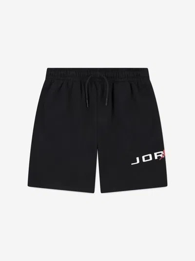 Jordan Kids' Boys Mj Stretch Hbr Fleece Shorts In Black