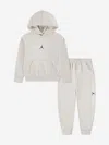Jordan Boys Mj Stretch Hbr Tracksuit In Gray