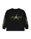 Jordan Boys 8-18 Long Sleeve Sweatshirt In Black