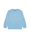 Jordan Boys' Mountainside Dri-fit Long Sleeve Jersey Sweatshirt - Big Kid In Blue