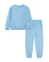 Jordan Boys' Mountainside Fleece Crewneck Top & Pants Set - Little Kid In Blue