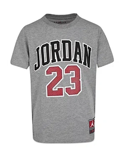 Jordan Boys' Practice Flight Tee - Big Kid In Carbon Heather