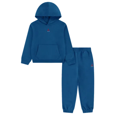 Jordan Kids' Boys Preschool  Brooklyn Pullover Hoodie Set In Blue
