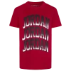 Jordan Big Boys 3k Graphic Tee In Black/gym Red