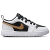 Jordan Boys  Aj 1 Low In Gold/white/black