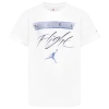 Jordan Boys  Aj 4 Flight Reimagined T-shirt In White/blue
