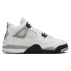 Jordan Boys  Aj 4 Retro Og In White