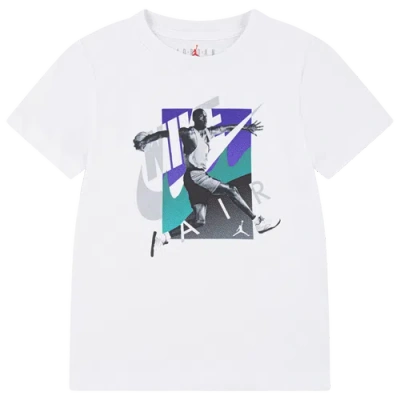 JORDAN BOYS PRESCHOOL JORDAN JORDAN AJ 5 GRAPE ESCAPE SHORT SLEEVE T-SHIRT