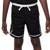 Jordan Dri-fit Sport Little Kids' Diamond Shorts In Black/white